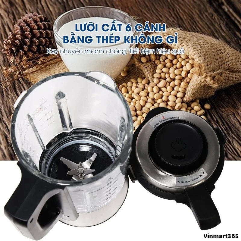 Máy xay sữa hạt Matika chính hãng