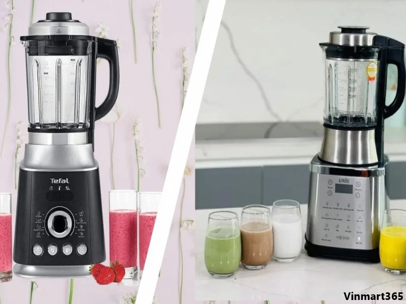 Về tính năng, tiện ích của hai dòng máy nhà Tefal và Unie
