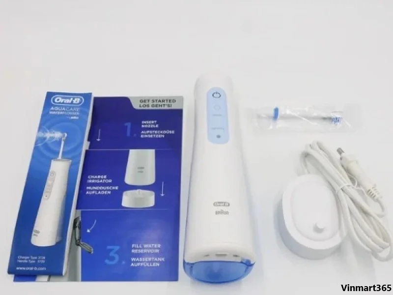 Tìm Hiểu Máy Tăm Nước Oral-B Aquacare 4 Chi Tiết Từ A - Z