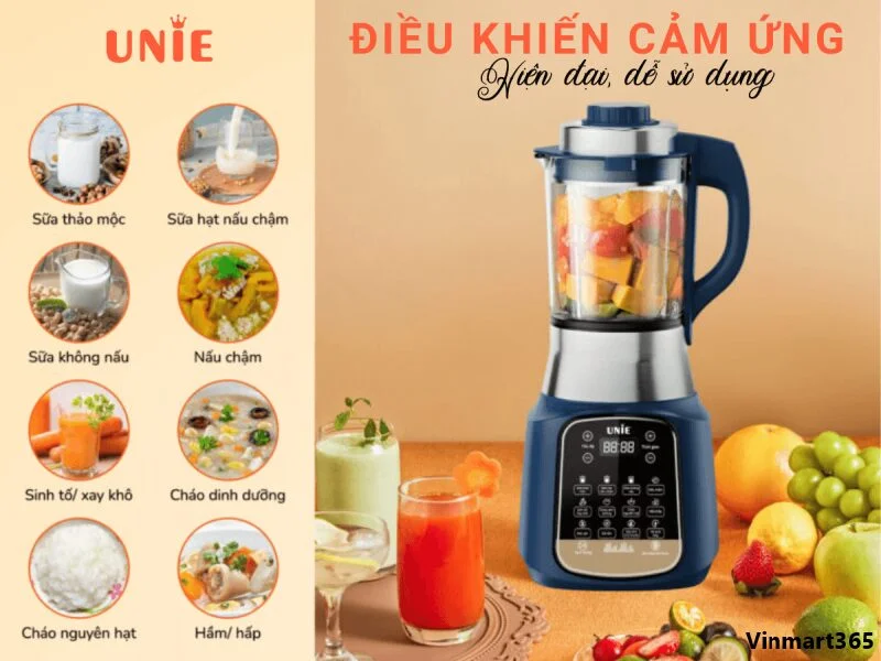 Công nghệ và ưu điểm Máy làm sữa hạt Unie