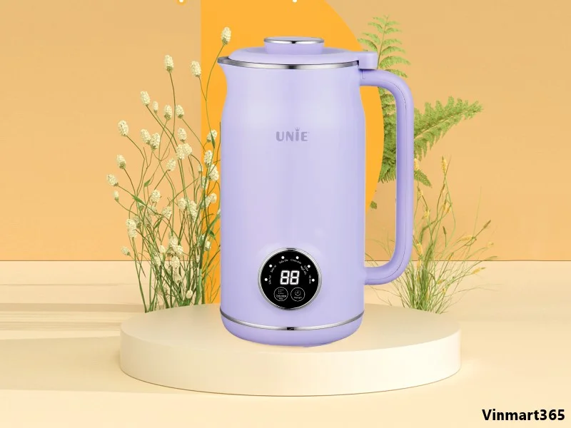 Máy làm sữa hạt Unie UMB06 với thiết kế gọn gàng