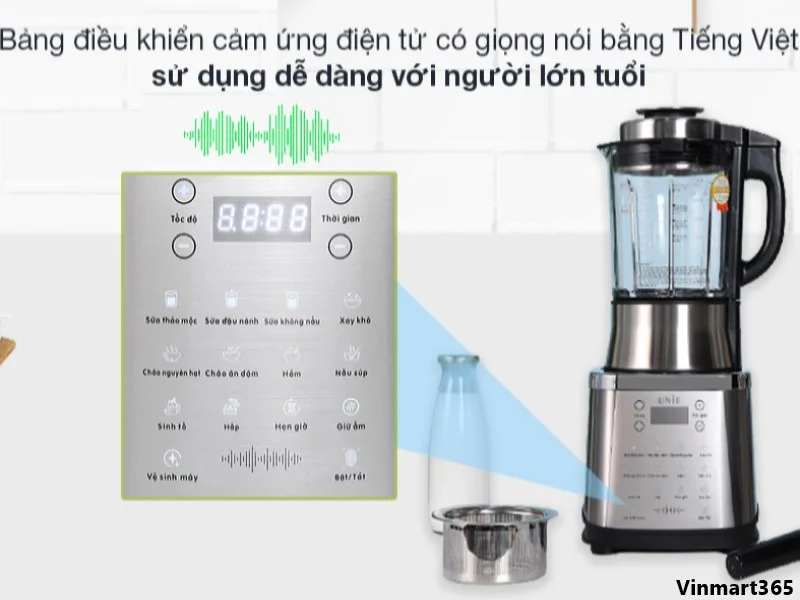 Máy làm sữa hạt Unie V8S cao cấp