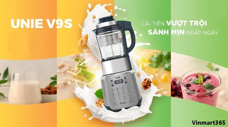 Tìm Hiểu Về Máy Làm Sữa Hạt Unie V9S Chi Tiết Từ A - Z