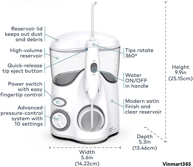 Máy tăm nước Waterpik Ultra WP-100 