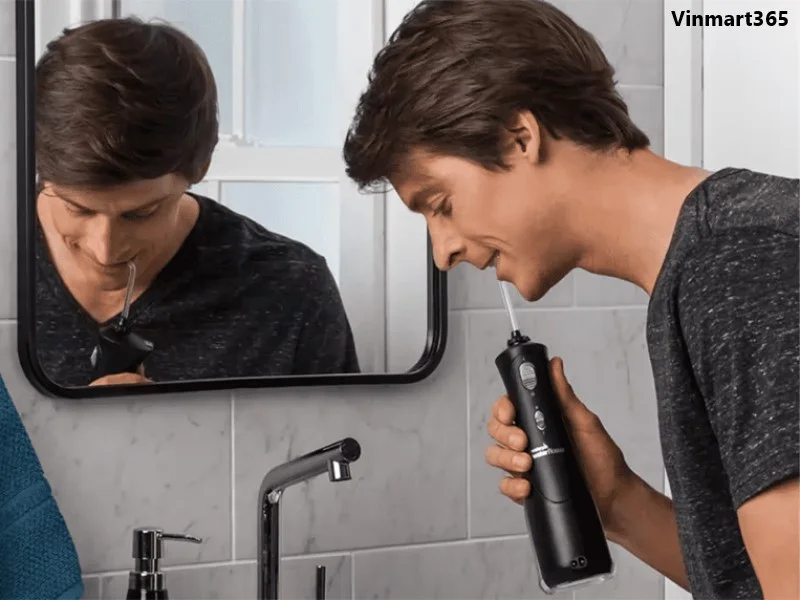 Máy tăm nước Waterpik WP-462 có chế độ áp lực đa dạng