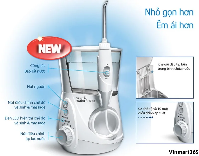 Máy tăm nước Waterpik WP-660