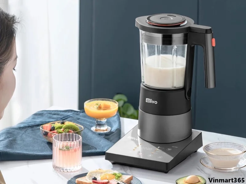 Máy làm sữa hạt Olivo cho gia đình tích hợp nhiều tính năng