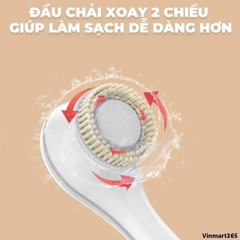 Bàn chải tắm điện Fiko B06 cao cấp
