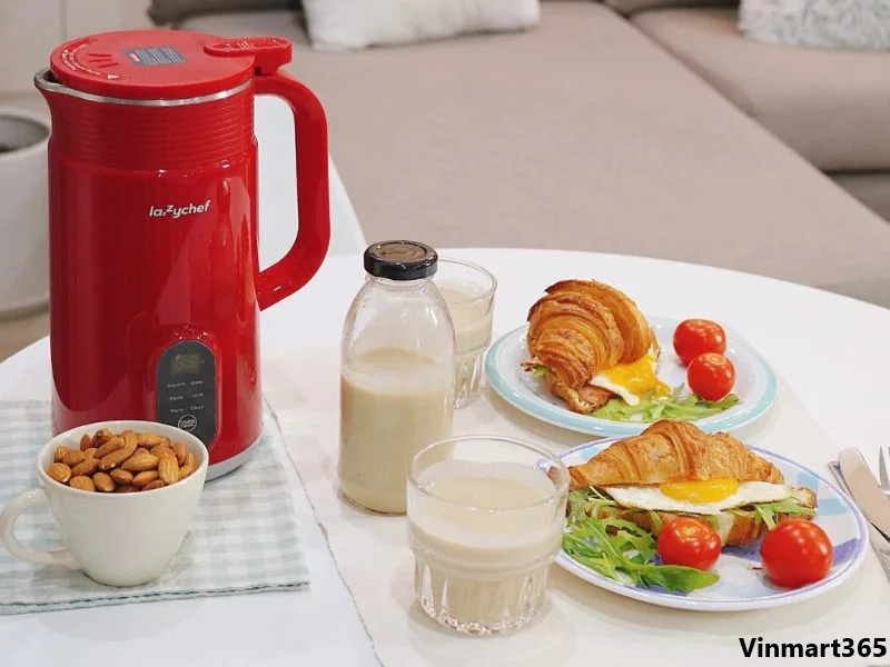 Chuẩn bị nguyên liệu để nấu sữa hạt