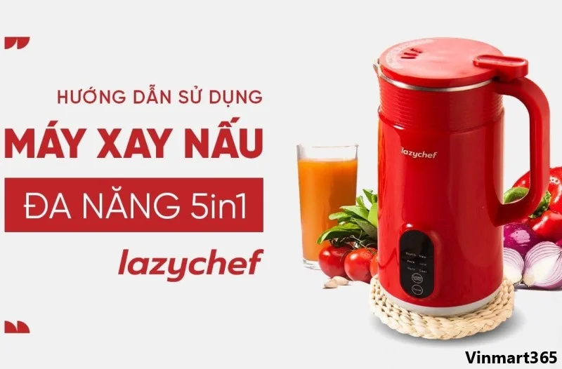 Cách Nấu Sữa Hạt Bằng Máy Xay Sữa Hạt Lazychef
