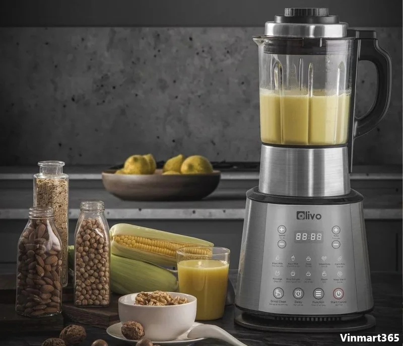 Thiết kế của máy làm sữa hạt Olivo X20