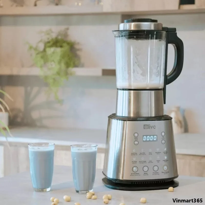 Máy làm sữa hạt Olivo X20 có 12 chương trình nấu