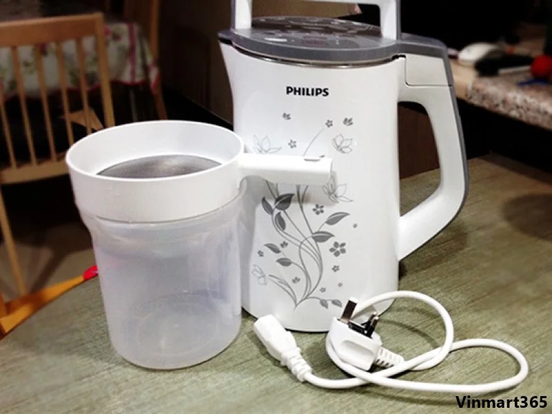 Hiệu suất sử dụng của máy làm sữa hạt Philips HD2072