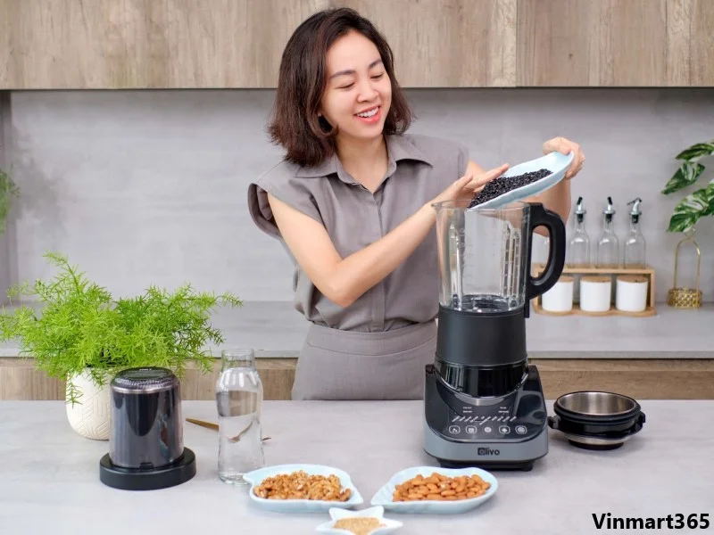 Chức năng nấu súp của Olivo CB20