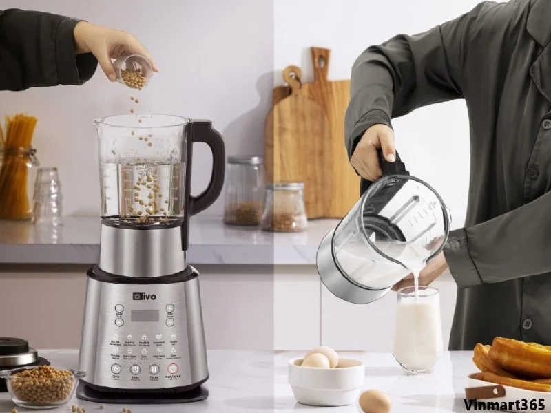 Cách sử dụng máy xay sữa hạt Olivo X20 với tính năng được thiết lập sẵn