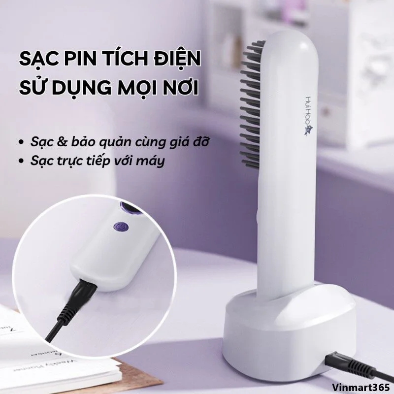 Lược điện không dây Fiko cao cấp
