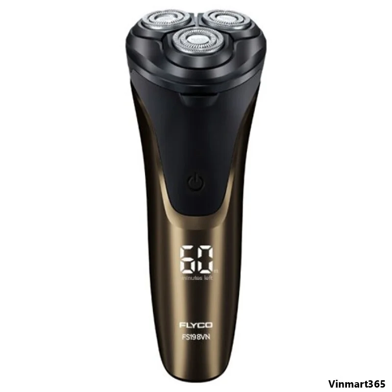 Máy Cạo Râu Flyco FS198VN 3 Lưỡi Kép Chính Hãng