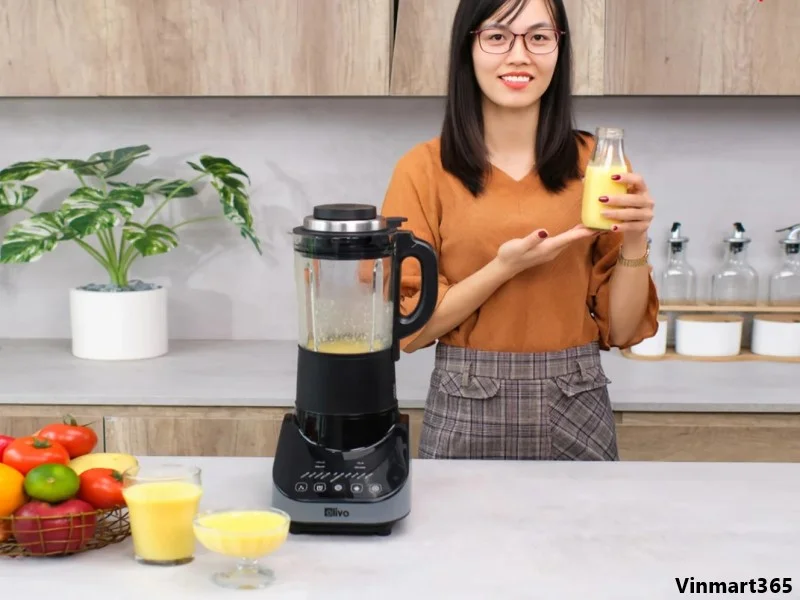 Máy xay sữa hạt Olivo sử dụng công nghệ hiện đại