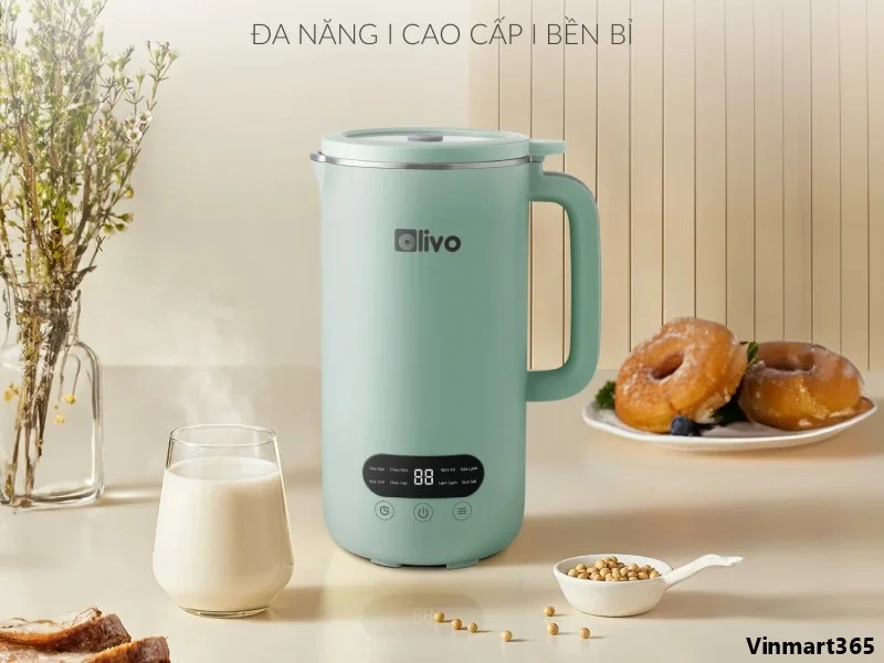Máy xay sữa hạt Olivo cao cấp