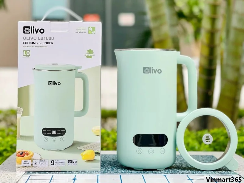Máy xay sữa hạt Olivo Vật liệu cao cấp