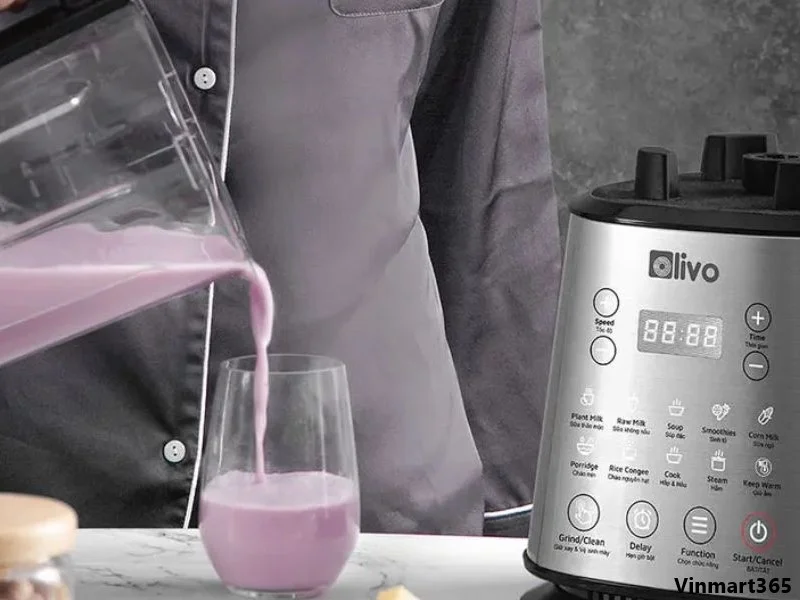 Máy xay sữa hạt Olivo Đa năng, có thể chế biến nhiều loại thức uống từ hạt