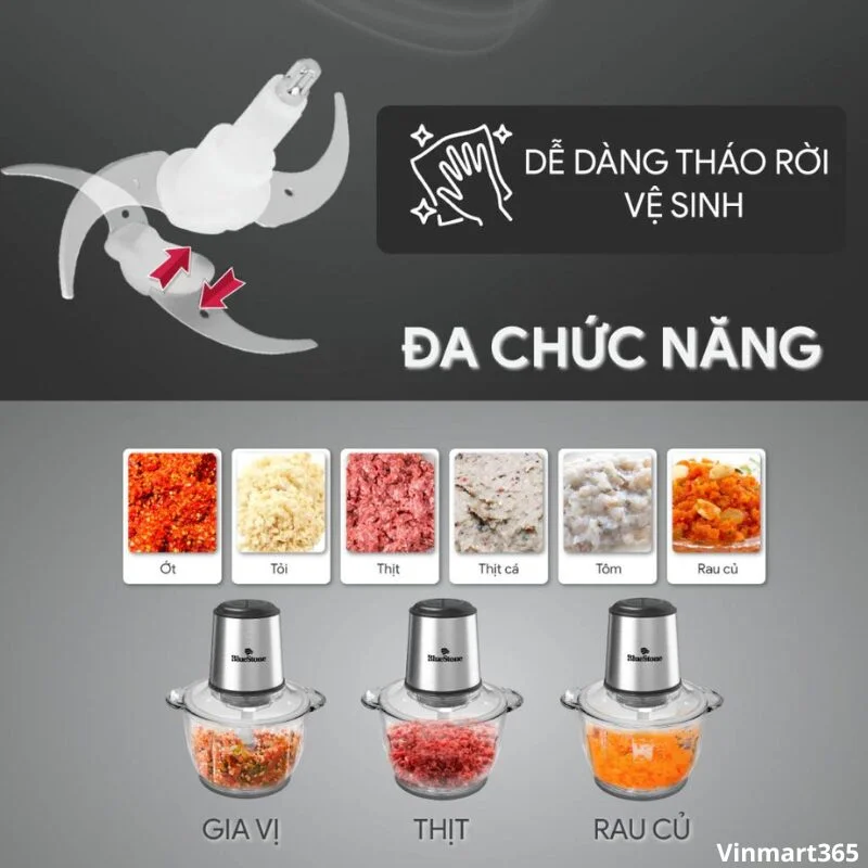 Máy xay thịt BlueStone chính hãng