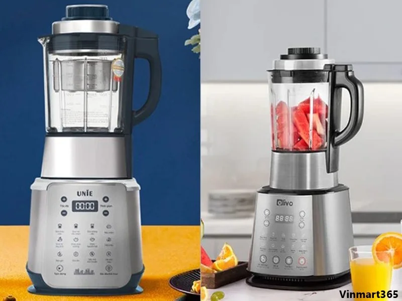 máy làm sữa hạt Unie và Olivo