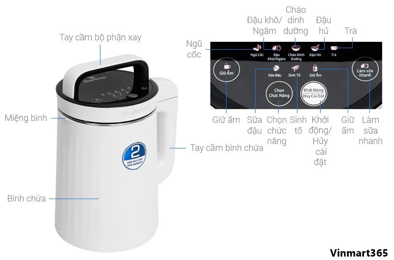 BlueStone SMB-7330 sử dụng chất liệu cao cấp