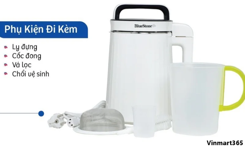 An toàn khi sử dụng máy làm sữa hạt BlueStone SMB-7330