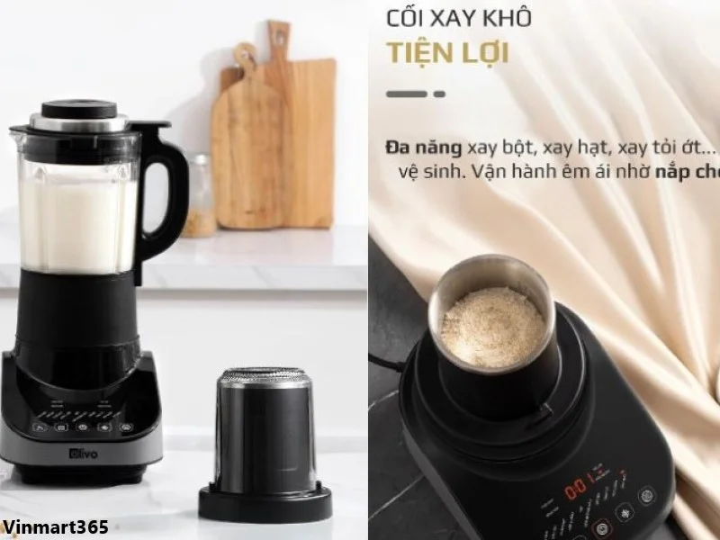 Tìm Hiểu Về Máy Làm Sữa Hạt Olivo CB20 Chi Tiết Từ A - Z