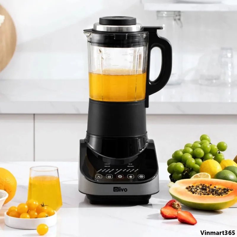 Máy làm sữa hạt Olivo CB20 Chế độ hẹn giờ lên đến 12 tiếng