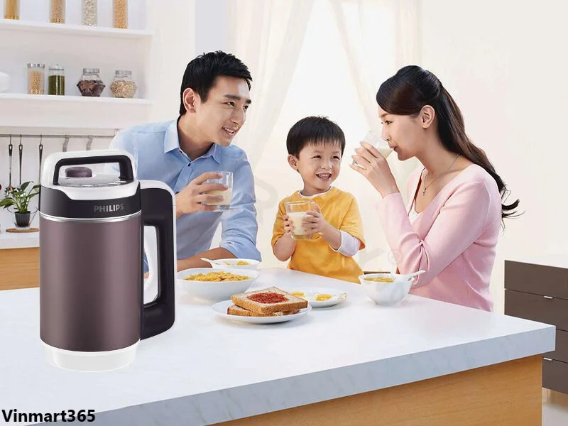 Tìm Hiểu Về Máy Làm Sữa Hạt Philips HD2079
