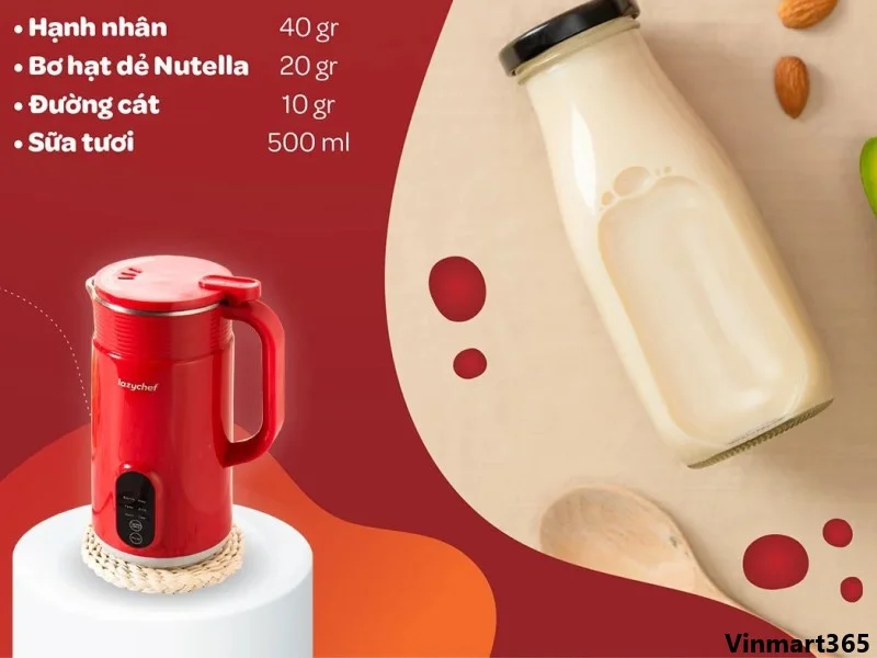 máy làm sữa hạt LazyChef