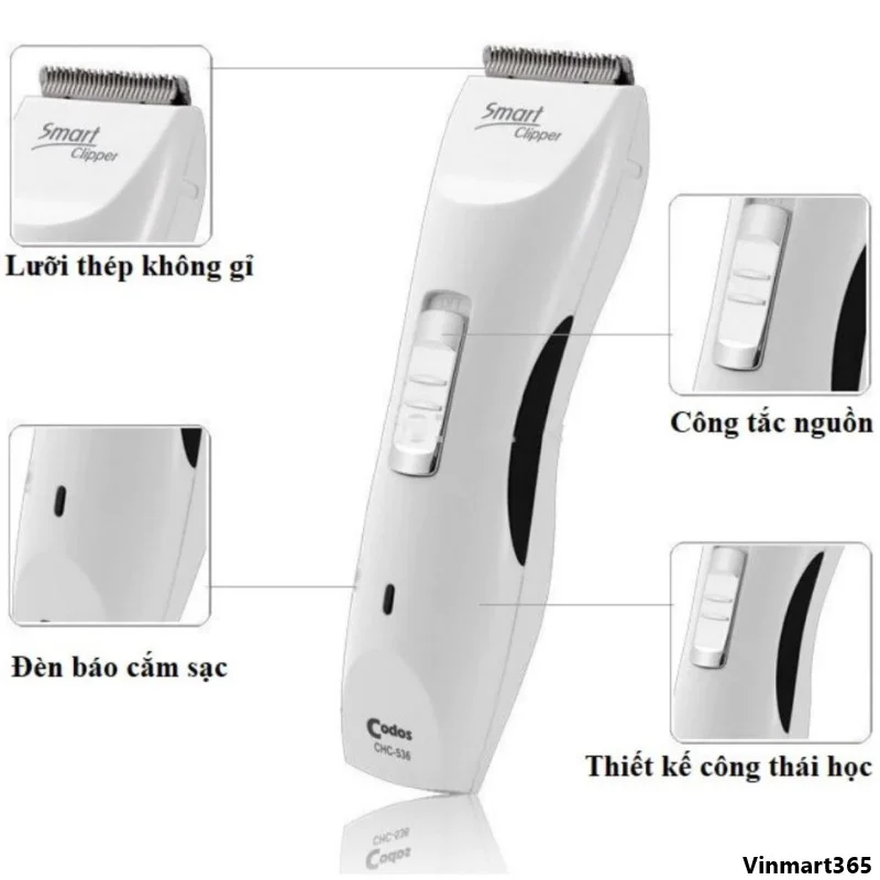 Tông đơ cắt tóc Codos CHC-536 chính hãng