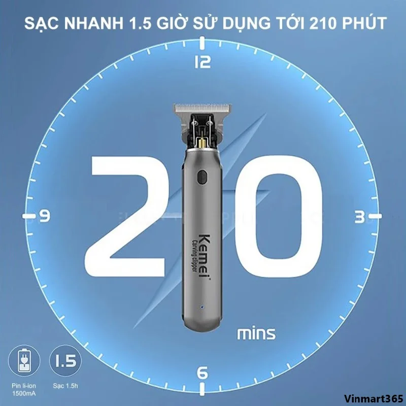 Tông đơ cắt tóc Kemei