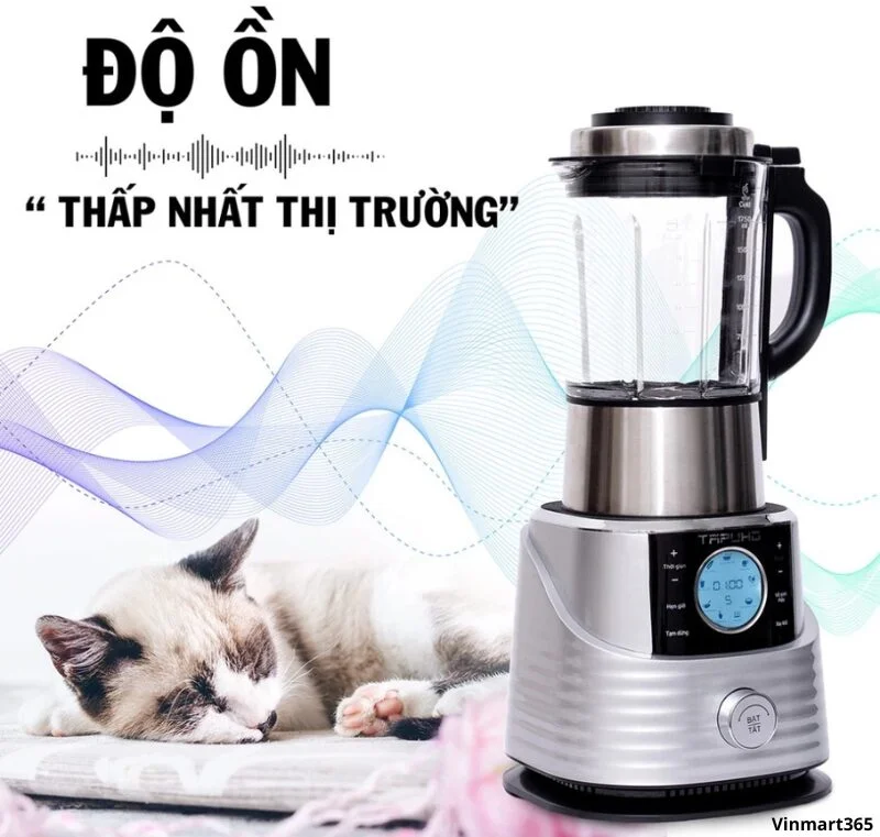 Máy làm sữa hạt Tapuho có thiết kế sang trọng, hiện đại