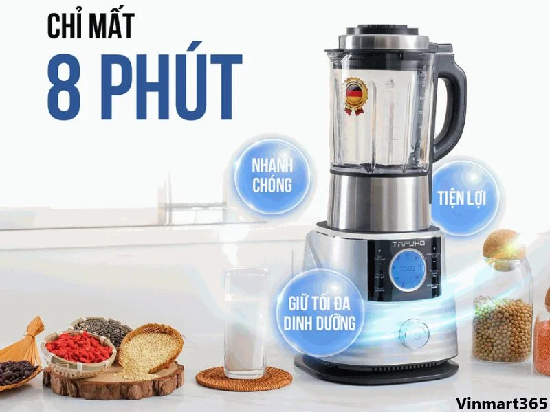 Máy làm sữa hạt Tapuho có hiệu suất mạnh mẽ