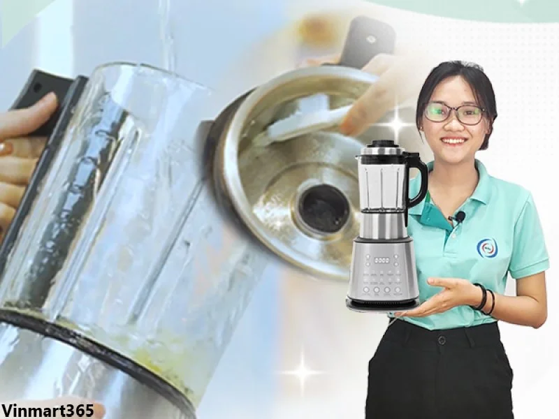 Các Bước Vệ Sinh Đúng Cách, Tăng Tuổi Thọ Cho Máy Xay Sữa Hạt Seka
