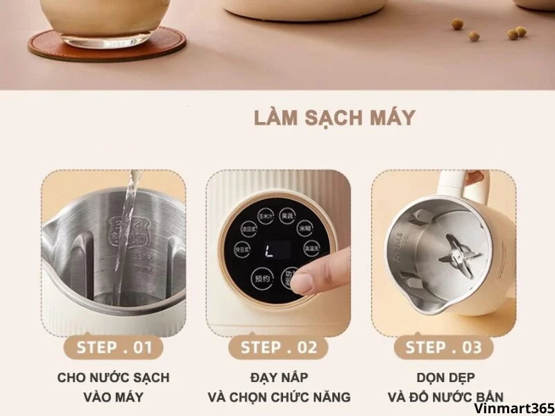 máy xay sữa hạt Seka