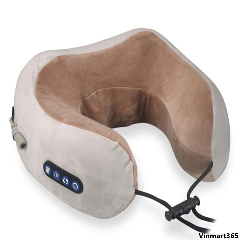 Gối Massage Cổ Takara Chữ U Đa Chức Năng