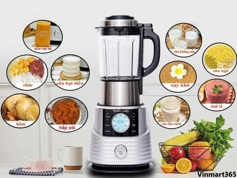 Vệ sinh máy làm sữa hạt Tapuho T01 sau khi sử dụng