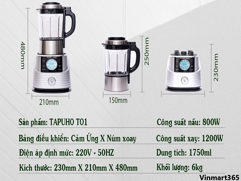 Chọn chế độ tương ứng trên Tapuho T01