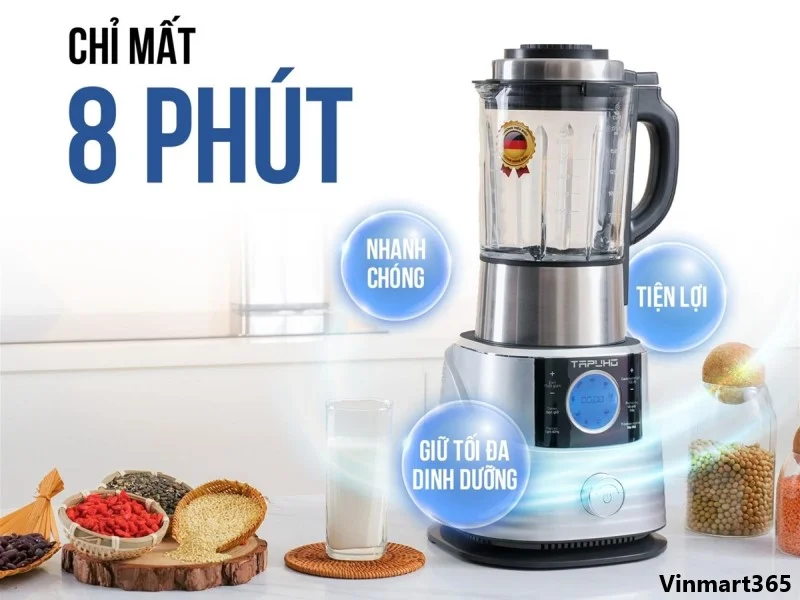 Chuẩn bị nguyên liệu nấu sữa hạt
