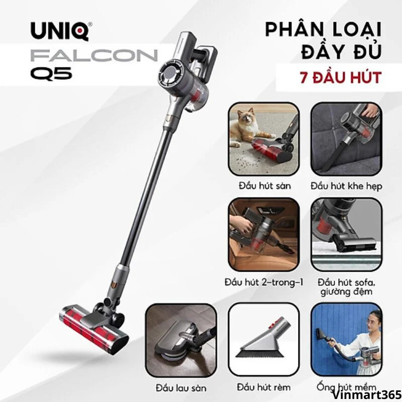 Máy hút bụi UNIQ Falcon Q5 không dây