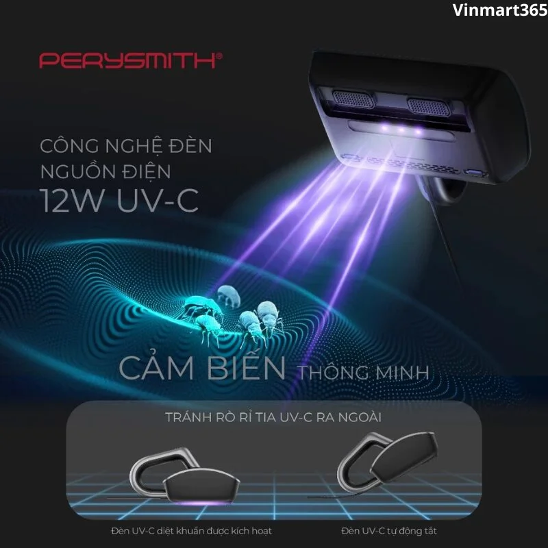 Máy hút bụi giường nệm 