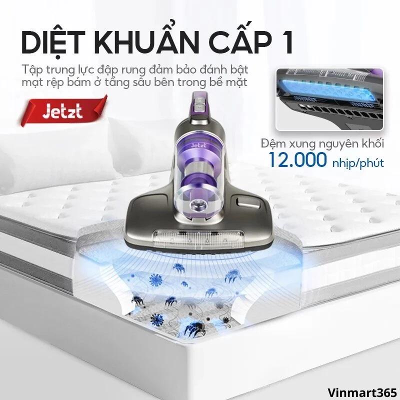Máy hút bụi JETZT J7 giường nệm chính hãng