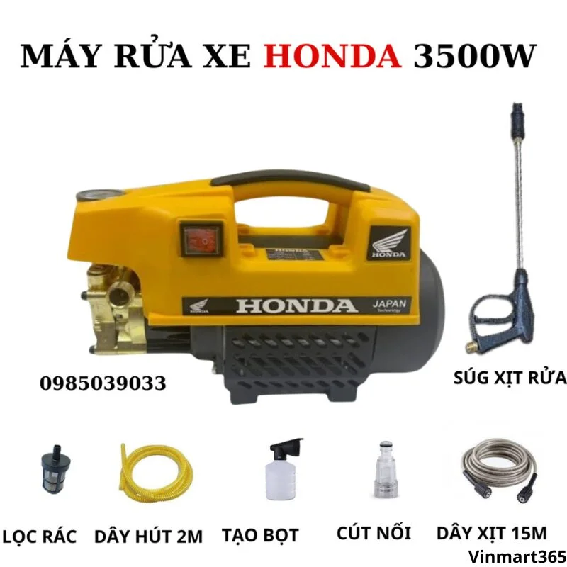 Máy rửa xe gia đình Honda 3500W