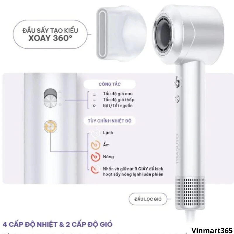 Máy sấy tóc Masuto Skylon