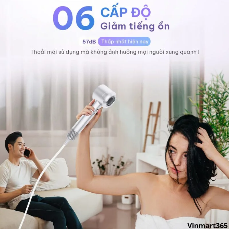 Máy sấy tóc ion âm