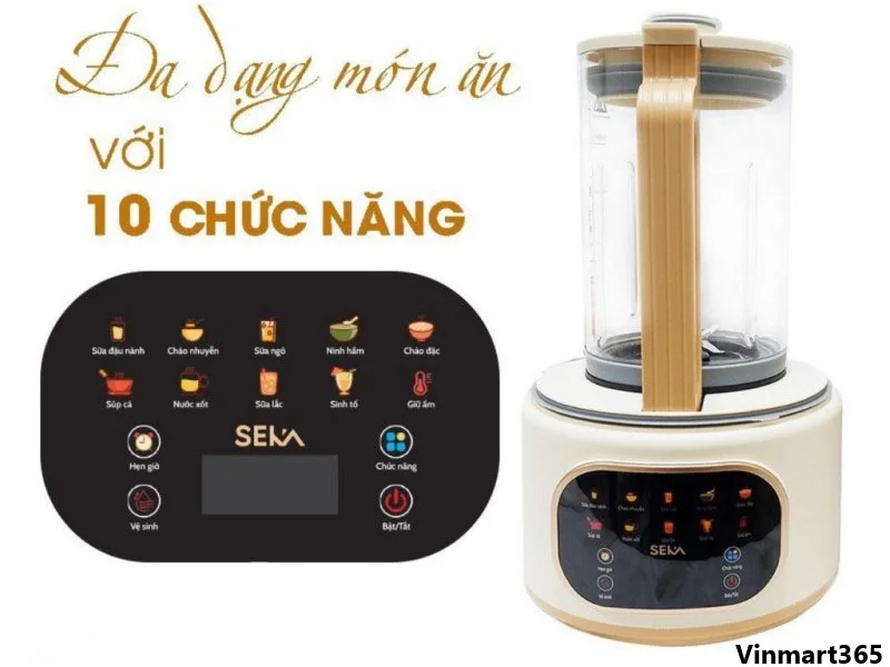thương hiệu máy làm sữa hạt Seka